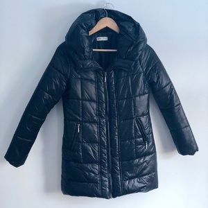Yile City designer winter black jacket xs